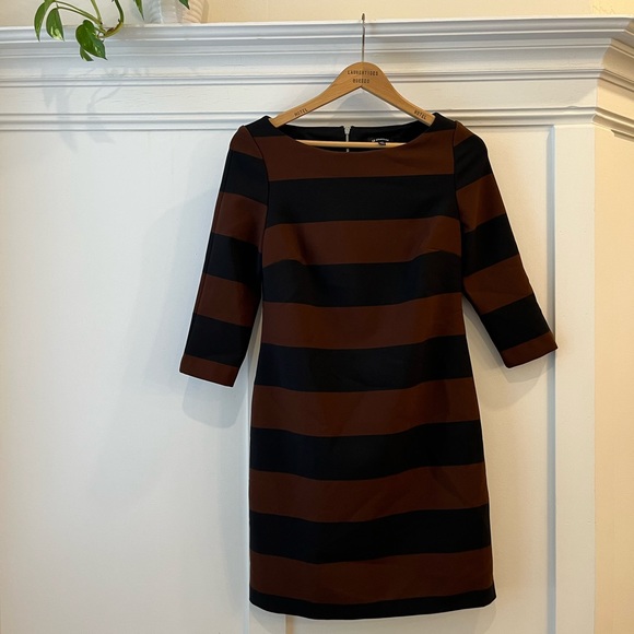 Le Chateau Dress, rugby stripe, work, small - Picture 1 of 3